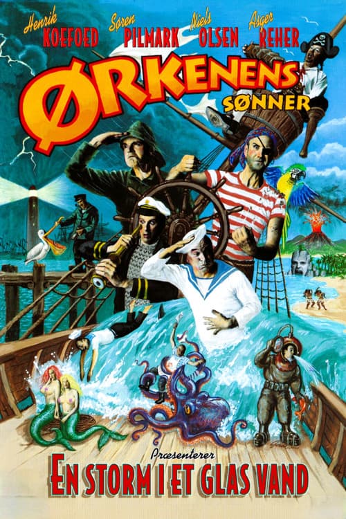 Постер: Ørkenens sønner: En storm i et glas vand