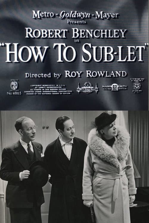 Постер: How to Sub-Let
