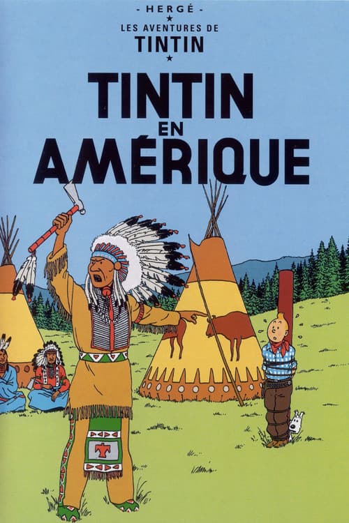 Постер: Tintin en Amérique