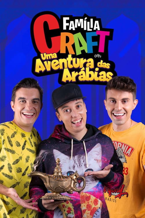 Постер: Família Craft em Uma Aventura das Arábias