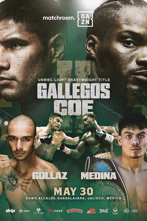 Постер: Manuel Gallegos vs. Khalil Coe II