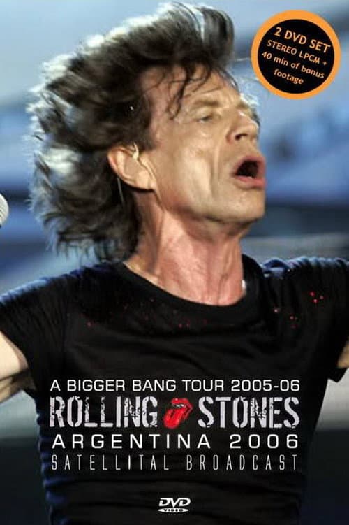 Постер: The Rolling Stones - A Bigger Bang: Live in Argentina