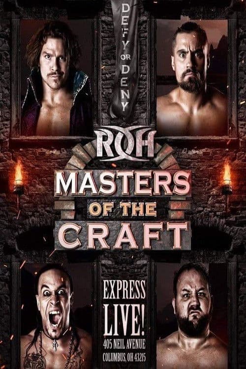 Постер: ROH: Masters of The Craft