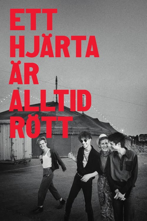 Постер: Ett hjärta är alltid rött