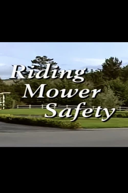 Постер: Riding Mower Safety