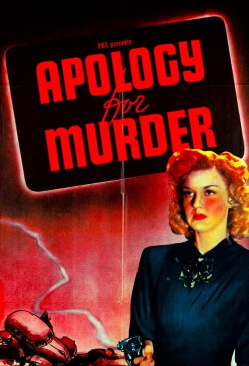 Постер: Apology for Murder