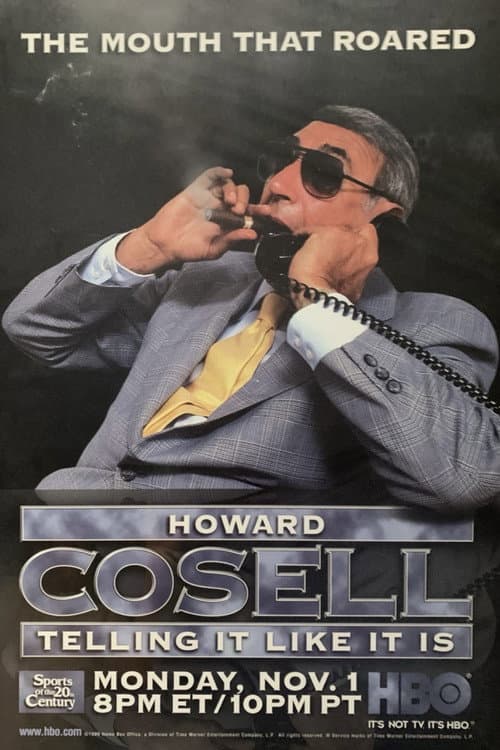 Постер: Howard Cosell: Telling It Like It Is