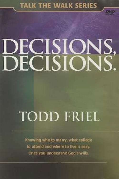 Постер: Decisions, Decisions