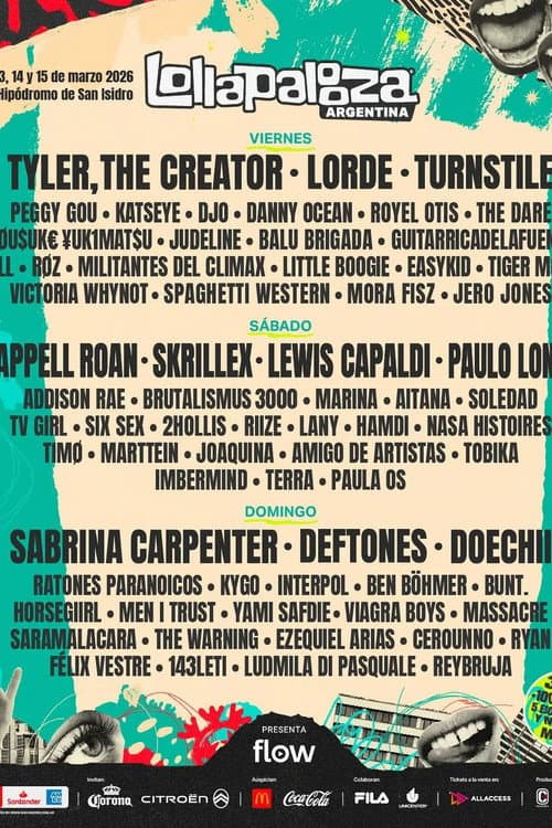 Постер: MARINA: Lollapalooza Argentina