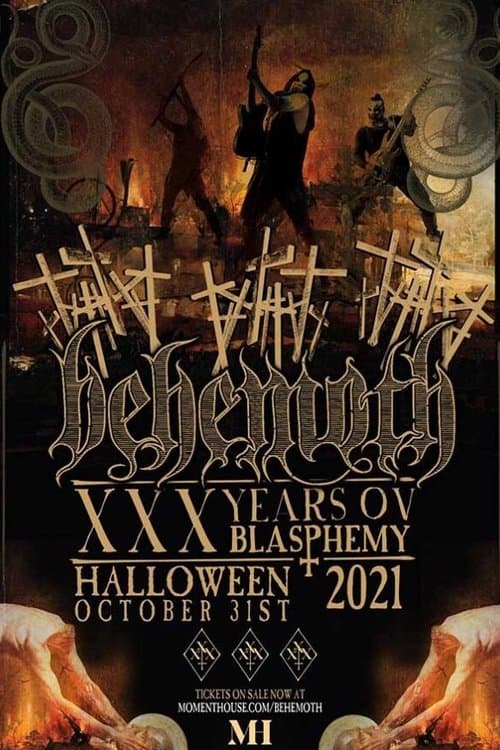 Постер: Behemoth - XXX Years Ov Blasphemy