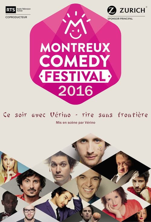 Постер: Montreux Comedy Festival 2016 - Ce soir avec Vérino : rire sans frontière