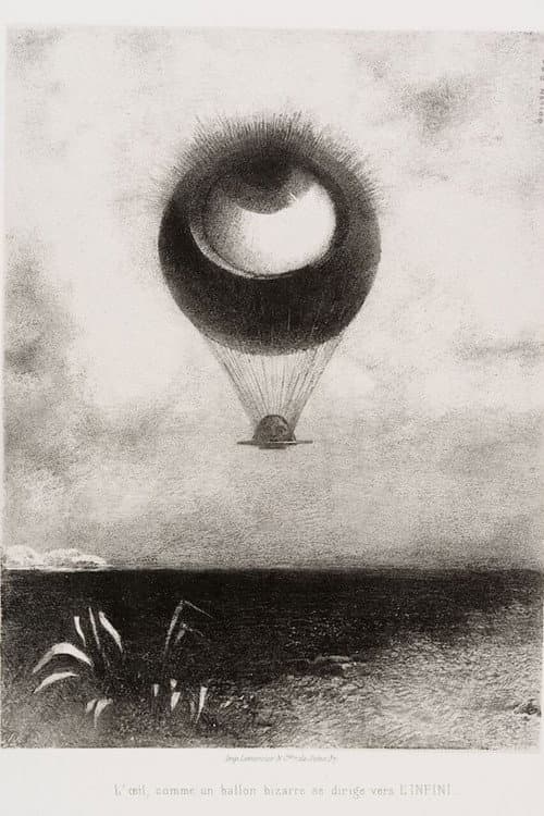 Постер: Odilon Redon or The Eye Like a Strange Balloon Mounts Toward Infinity