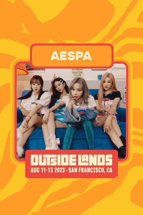 Постер: AESPA @ Outside Lands Festival