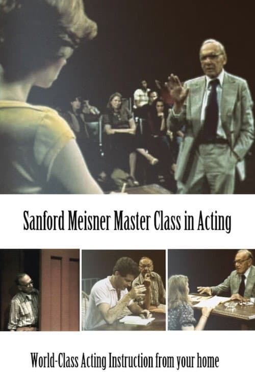 Постер: Sanford Meisner Master Class
