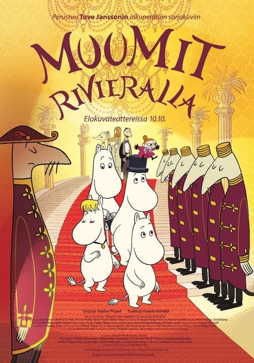 Постер: Мумитролли на Ривьере