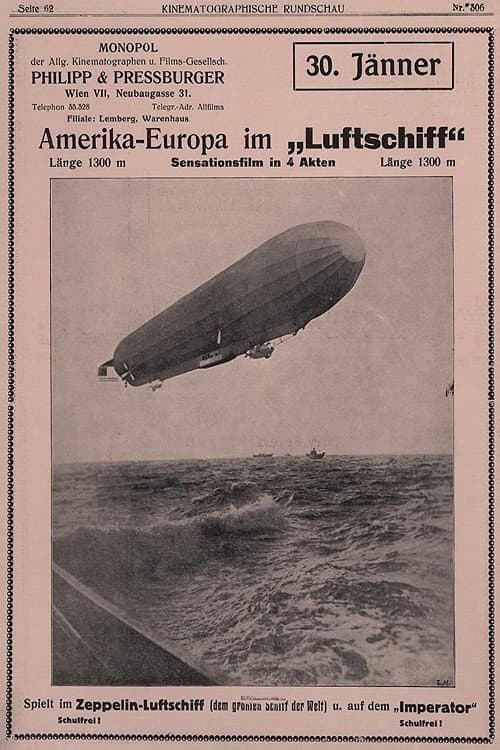 Постер: Amerika - Europa im Luftschiff