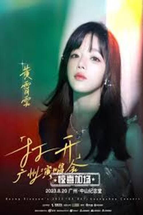Постер: 黄霄雲打开广州演唱会