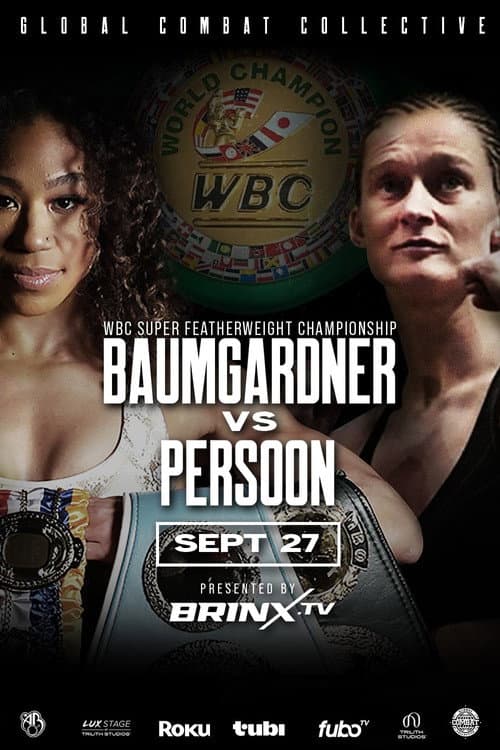 Постер: Alycia Baumgardner vs. Delfine Persoon