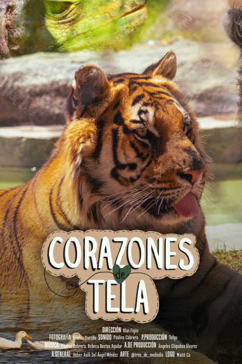 Постер: Corazones de tela