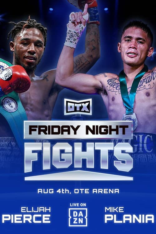Постер: Elijah Pierce vs. Mike Plania
