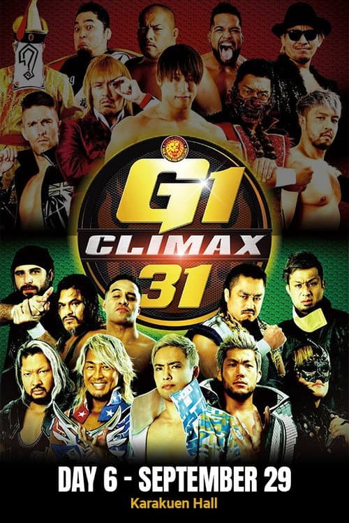 Постер: NJPW G1 Climax 31: Day 6