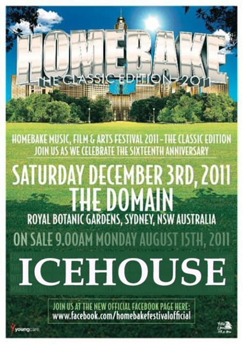 Постер: Icehouse Plays Homebake