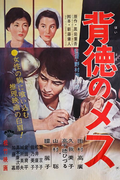 Постер: 背徳のメス