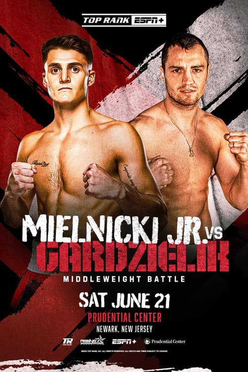 Постер: Vito Mielnicki Jr. vs. Kamil Gardzielik