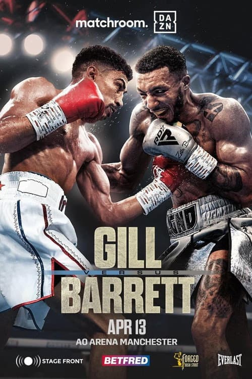 Постер: Jordan Gill vs. Zelfa Barrett