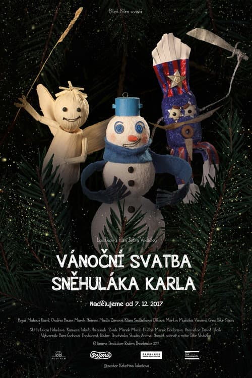 Постер: Vánoční svatba sněhuláka Karla