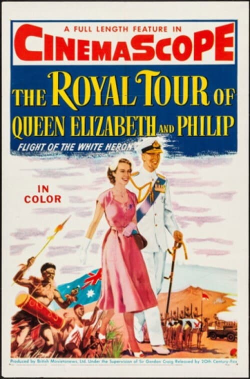 Постер: The Royal Tour of Queen Elizabeth and Philip