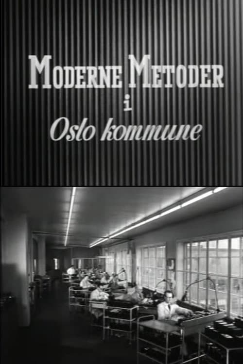 Постер: Oslofilm: Moderne metoder i Oslo kommune