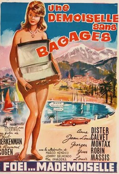 Постер: Une demoiselle sans bagages