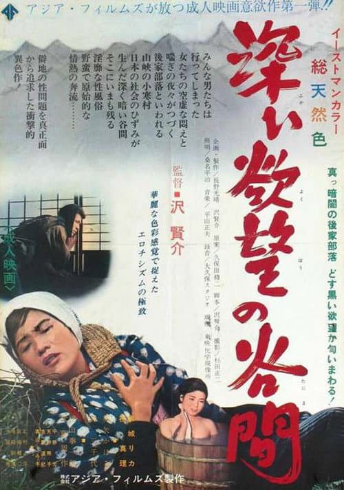 Постер: Fukai Yokubô no Tanima