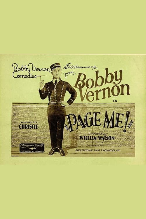 Постер: Page Me