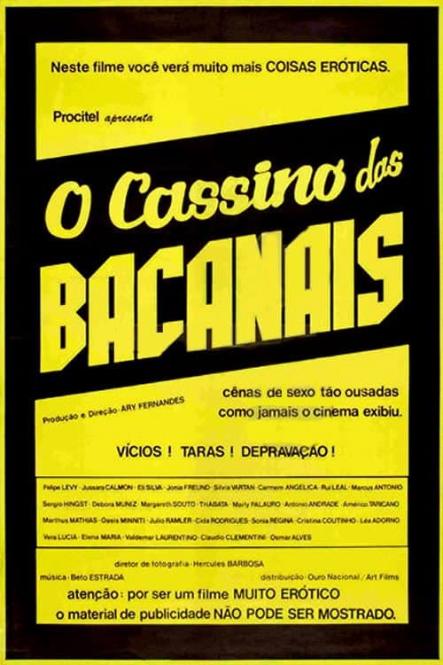 Постер: O Cassino das Bacanais