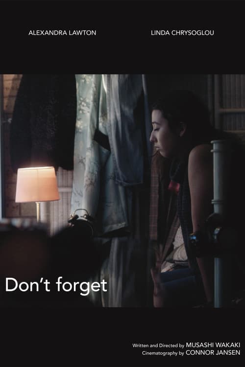 Постер: Don't Forget