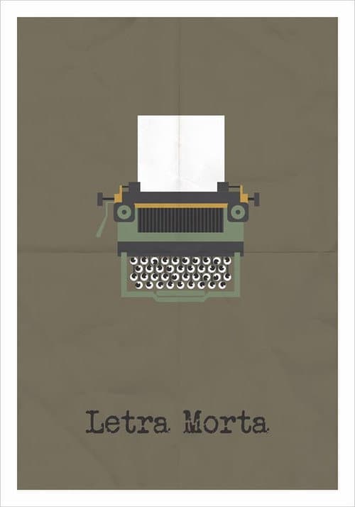Постер: Letra Morta