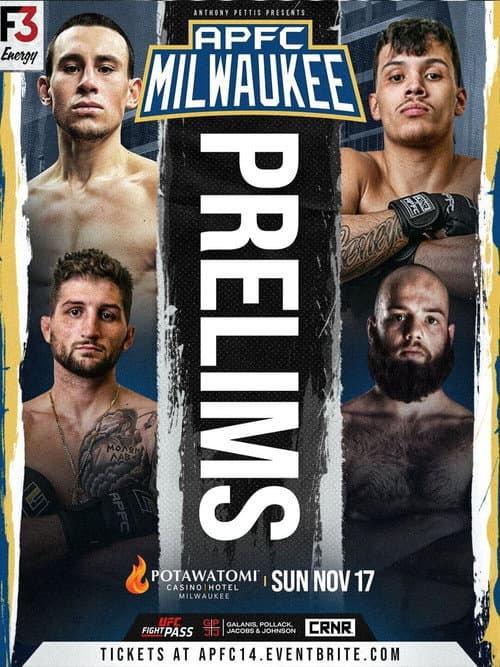 Постер: Anthony Pettis FC 14: Milwaukee Fight Night 6