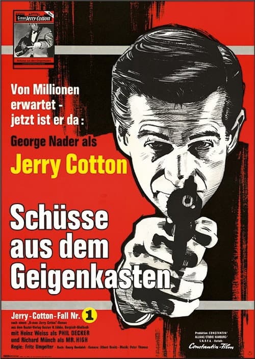 Постер: Jerry Cotton - Schüsse aus dem Geigenkasten