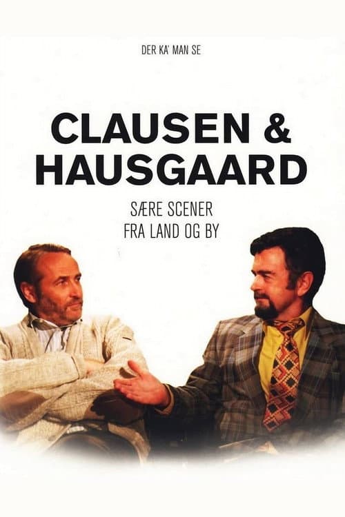 Постер: Der kan man se - med Hausgaard og Clausen