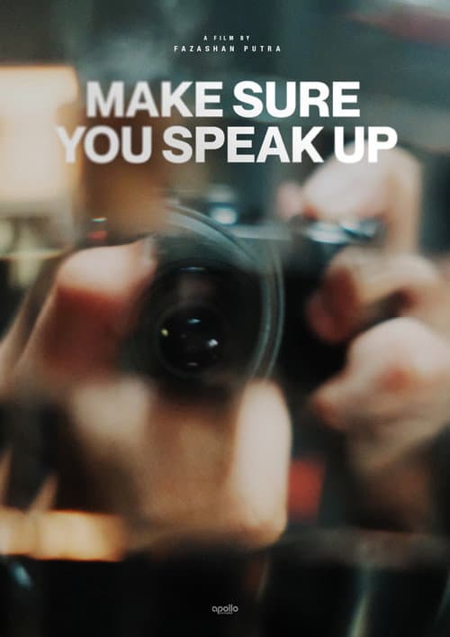 Постер: Make Sure You Speak Up