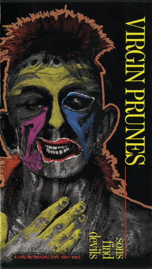 Постер: Virgin Prunes – Sons Find Devils - A Live Retrospective 1981-1983