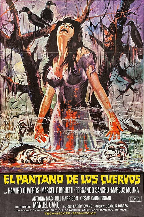 Постер: El pantano de los cuervos