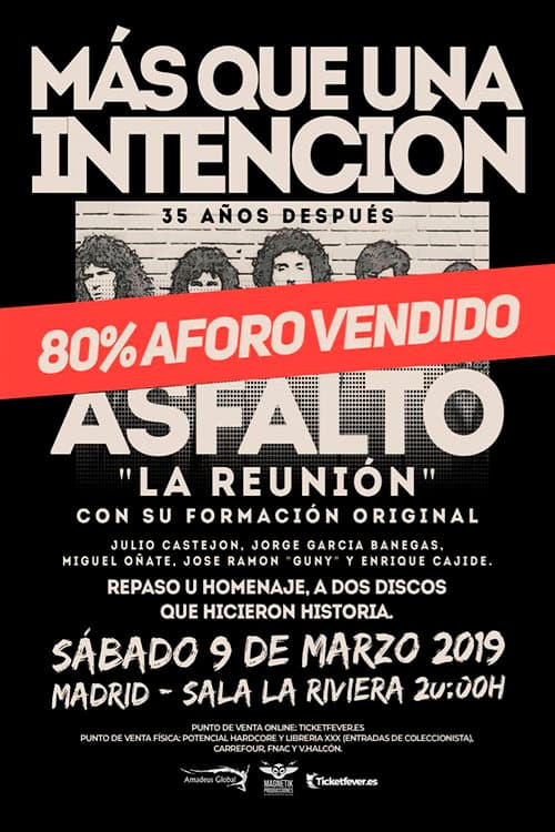 Постер: Asfalto – Sold Out