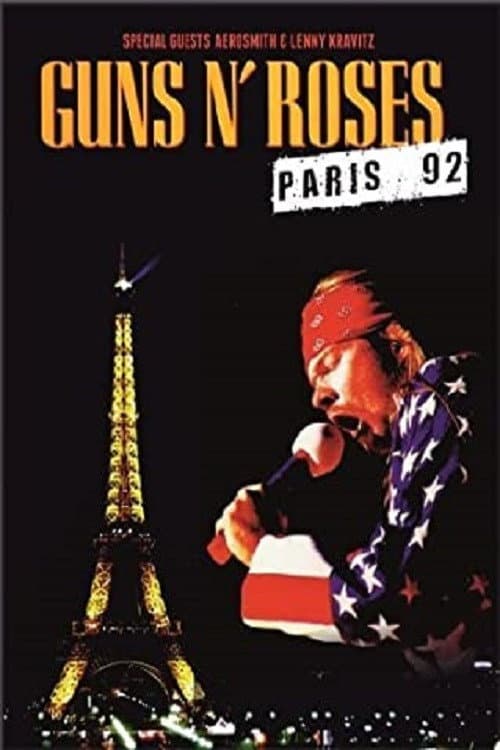 Постер: Guns N' Roses - Live in Paris