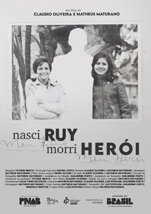 Постер: nasci ruy, morri herói