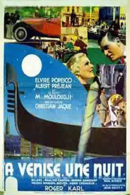 Постер: À Venise, une nuit