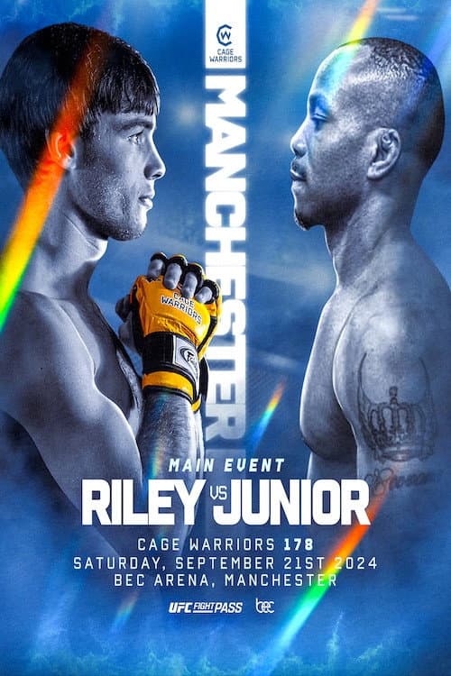 Постер: Cage Warriors 178: Manchester