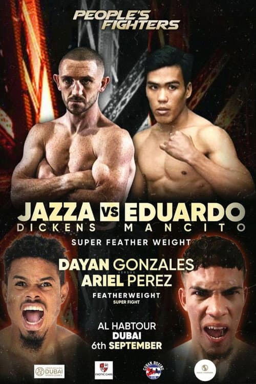 Постер: Jazza Dickens vs. Eduardo Mancito